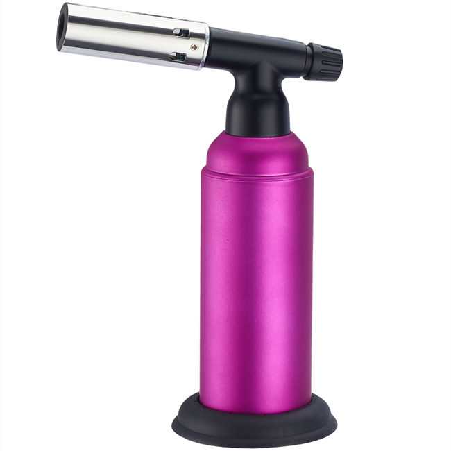 Laatste bedrijfscasus over Butaan Torch Keuken Hervulbare Double Fire Verstelbare Keuken Torch Flambende Desserts Creme Brulee BBQ