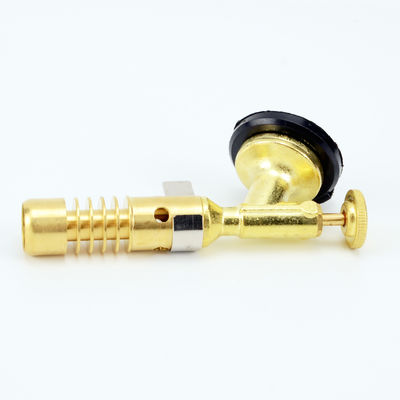 Messing Outdoor Gas Culinaire Blow Torch Flame Gun Draagbare Butaan Torch Aansteker
